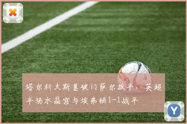 塔尔科夫斯基破门萨尔扳平,英超半场水晶宫与埃弗顿1-1战平
